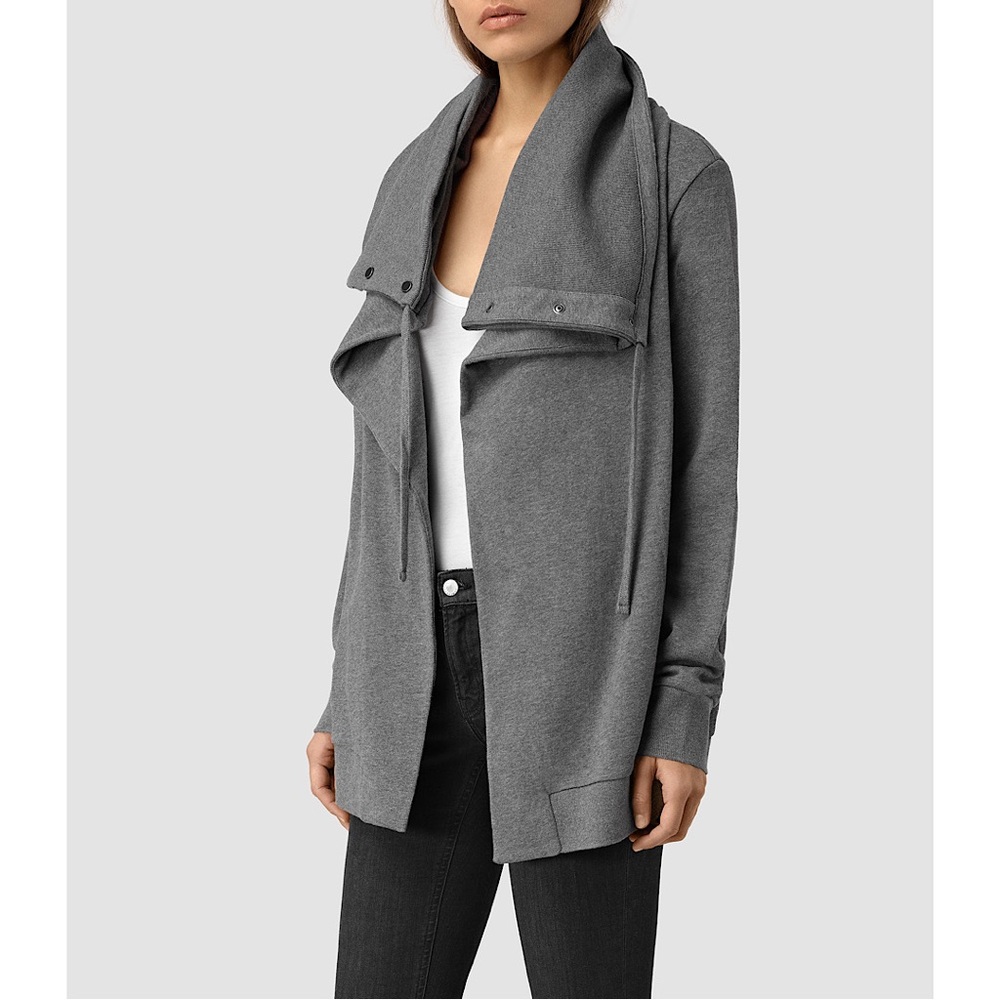 All Saints Gray Utility Jacket - image 2